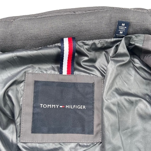New Men’s Tommy Hilfiger Water Resistant Performance Bomber Jacket Size M - Picture 10 of 14